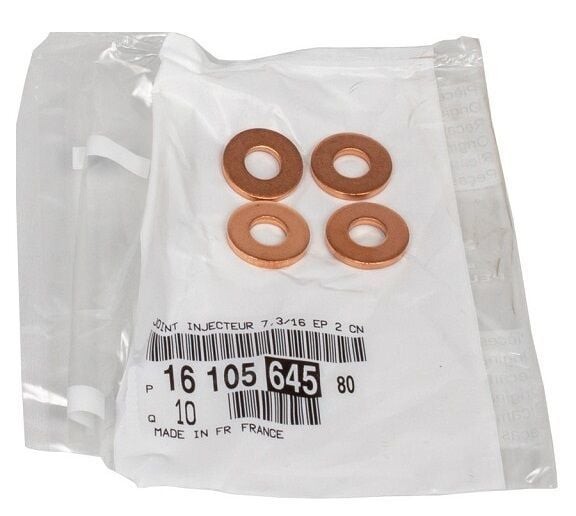 PSA 1610564580 | Peugeot 307 2001-2006 1.6 Hdi Enjektör Pulu 4 Adet Orijinal