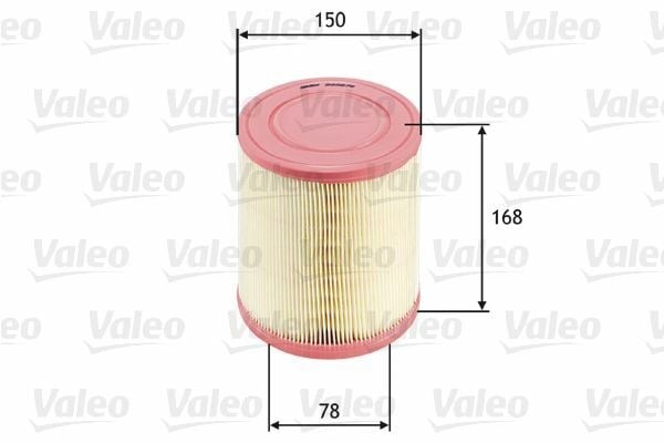 VALEO 585676 | Hava Filtresi A6 2.0 TFSI 2.0 TDI (07 04) A6 Avant 2.0 TFSI 2.0 TDI (07 04)