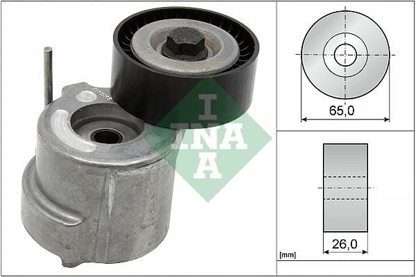 INA 534040410 | Alternatör V Kayışı Astra H 04-10 Vectra C 05-09 Bravo II 07-14 Egea Sedan 15-500L 12-18 500X 14