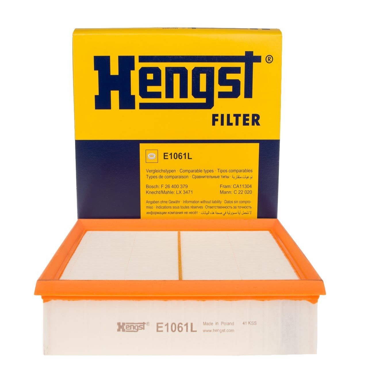 HENGST E1061L | Mercedes CLA 180 d Hava Filtresi