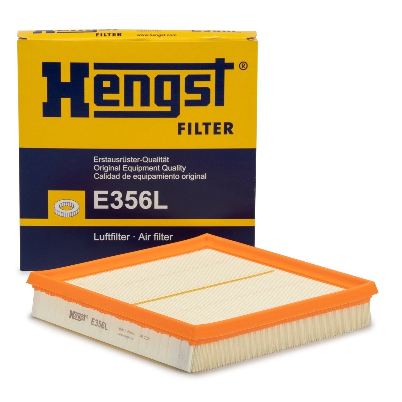 HENGST E356L | Bmw 3 Serisi E36 Kasa 316i-318i (M43) Hava Filtresi Marka