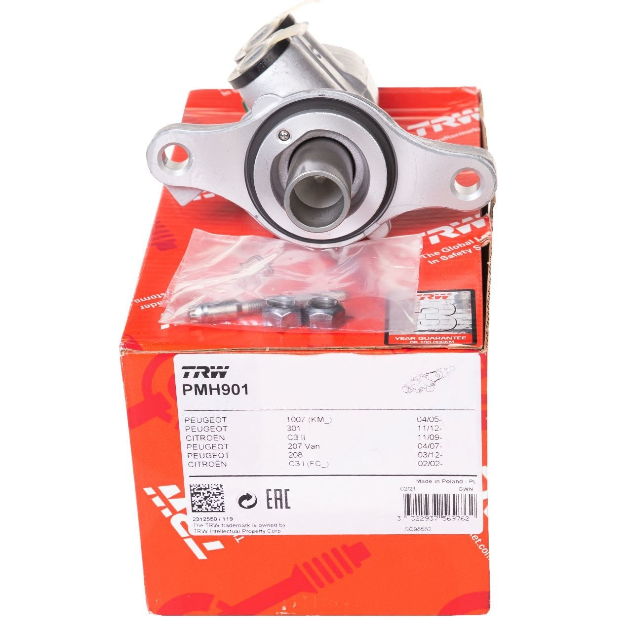TRW PMH901 | Citroen C3 2002-2009 Fren Ana Merkezi