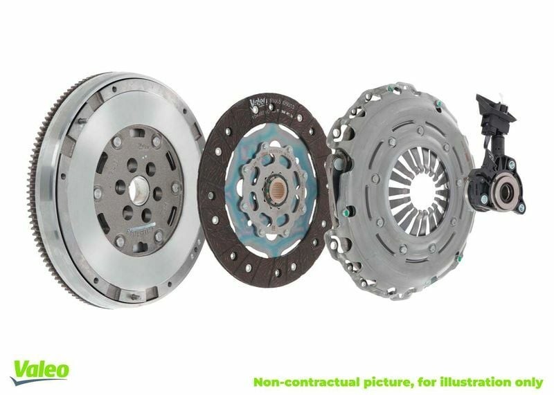 VALEO 837321 | Volan + Debriyaj + Rulman 04-10 T.Porter T5 2.5Tdi