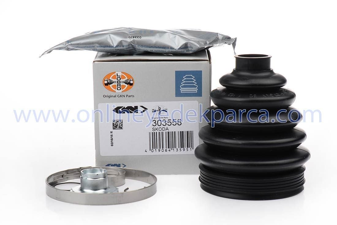 GKN 303558 | Skoda Fabia 2002-2015 Model Arası Dış Aks Körüğü