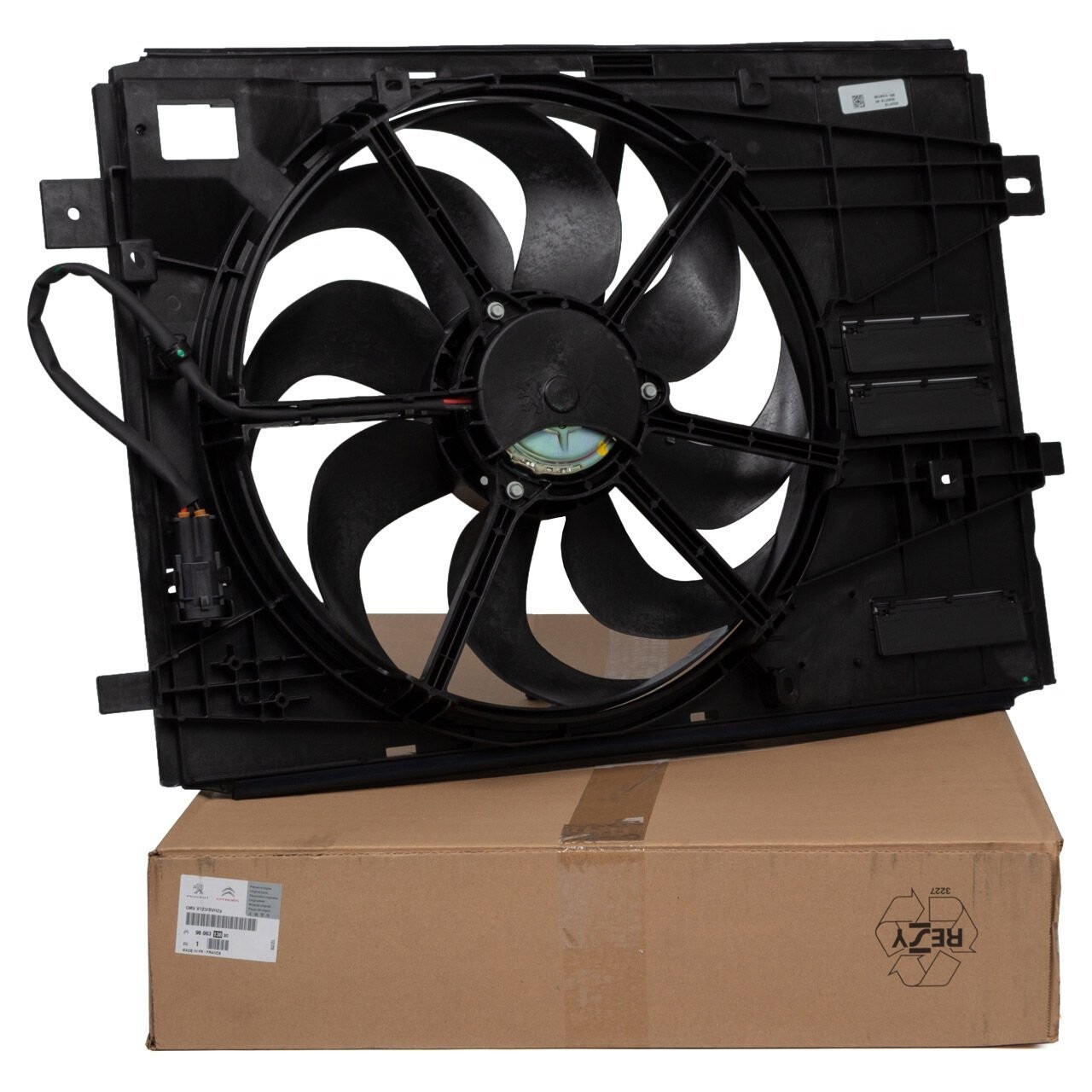 PSA 9832930080 | Opel Grandland X 1.5 Dizel Fan Motoru Komple Orijinal