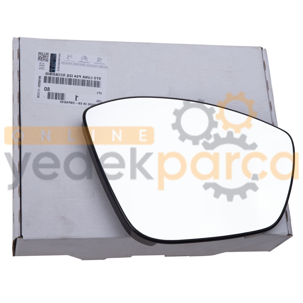 PSA 9839237780 | Opel Corsa F Sağ (Yolcu Tarafı) Ayna Camı Orijinal
