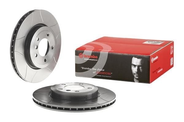 BREMBO 09.8952.75 | Fren Diski Ön Cızgılı BMW E46 / 3.25-3.30 / 2001-2005 | 2 Adet