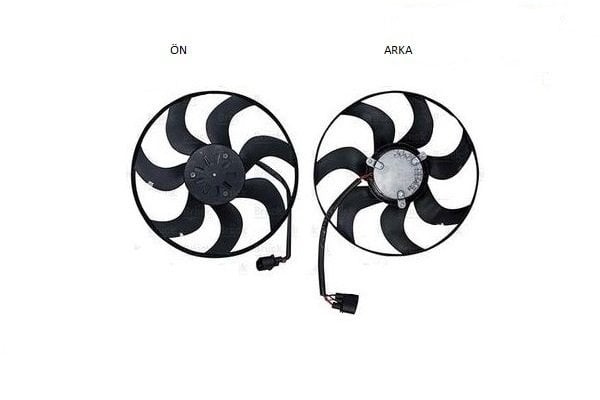 İTHAL 6R0959455D | Skoda Rapid 2013-2020 Model Arası Küçük Fan Motoru