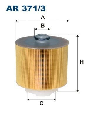 FILTRON AR371-3 | Hava Filtresi 05-Aı.A6 2.7Tdi-3.0Tdi