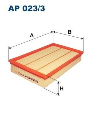 FILTRON AP023-3 | Hava Filtresi 04-Transit 2.2-2.4Tdci