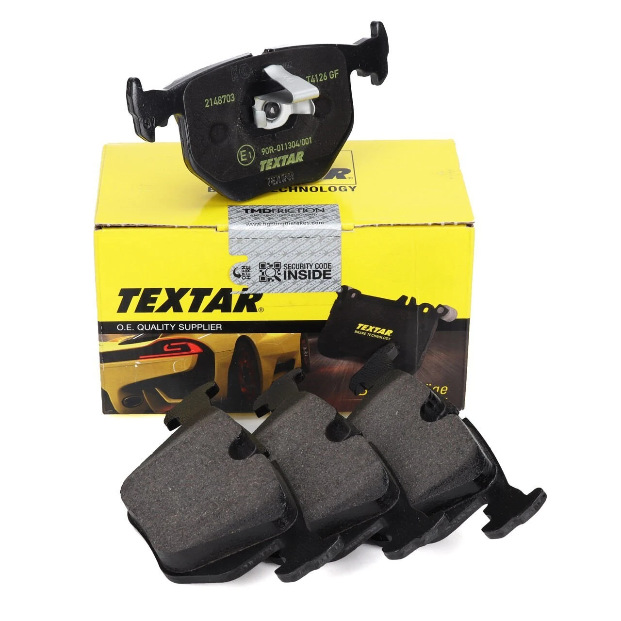 TEXTAR 2148703 | Bmw X5 Seri E53 Kasa Arka Fren Balata Takımı