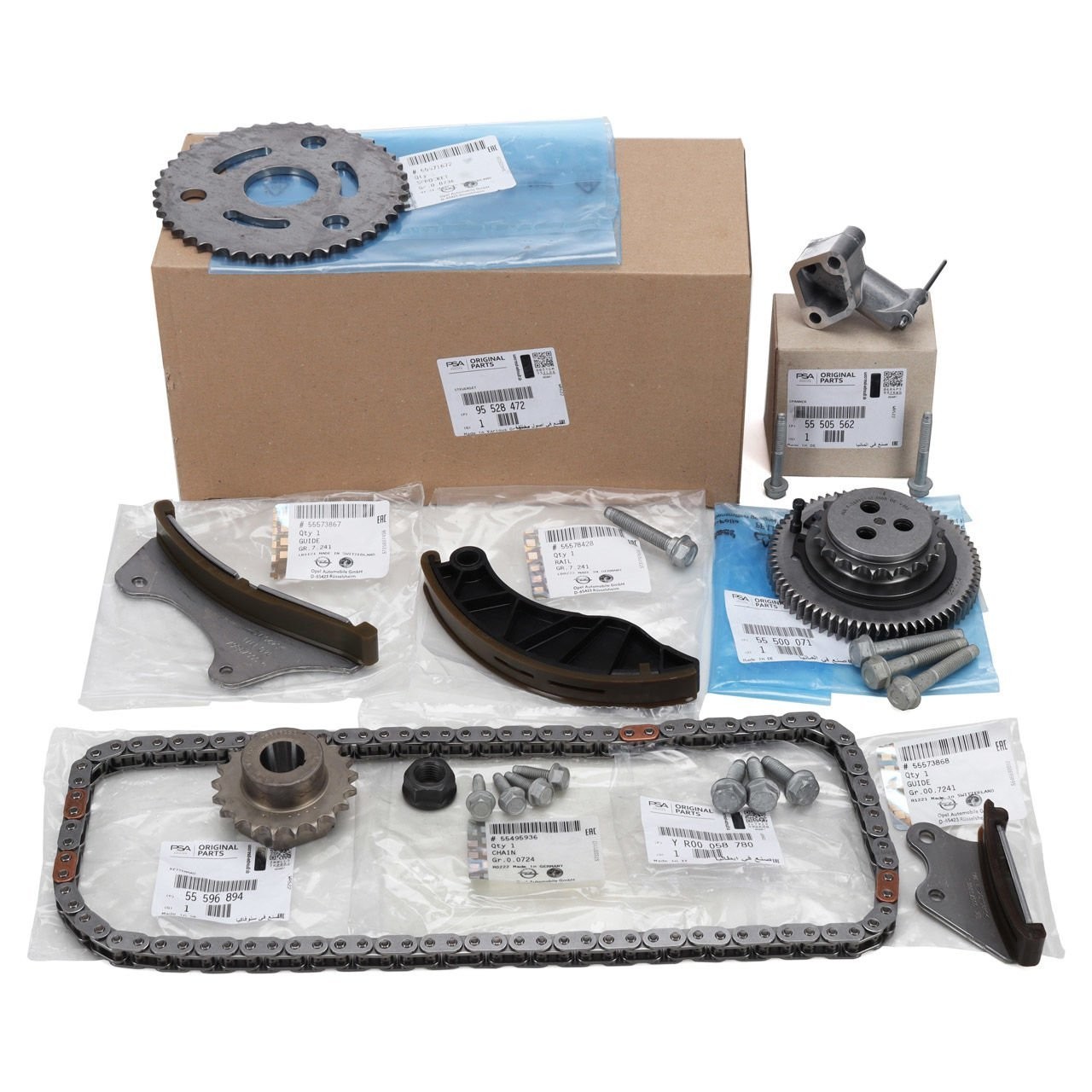 PSA 95528472 | Opel insignia B 1.6 Dizel Maneul Vites Zincir Seti Takım Orijinal