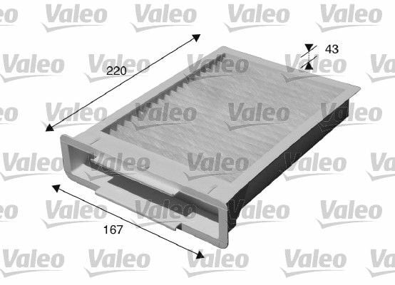 VALEO 715515 | Polen Filtresi 107 05-/ C1 05