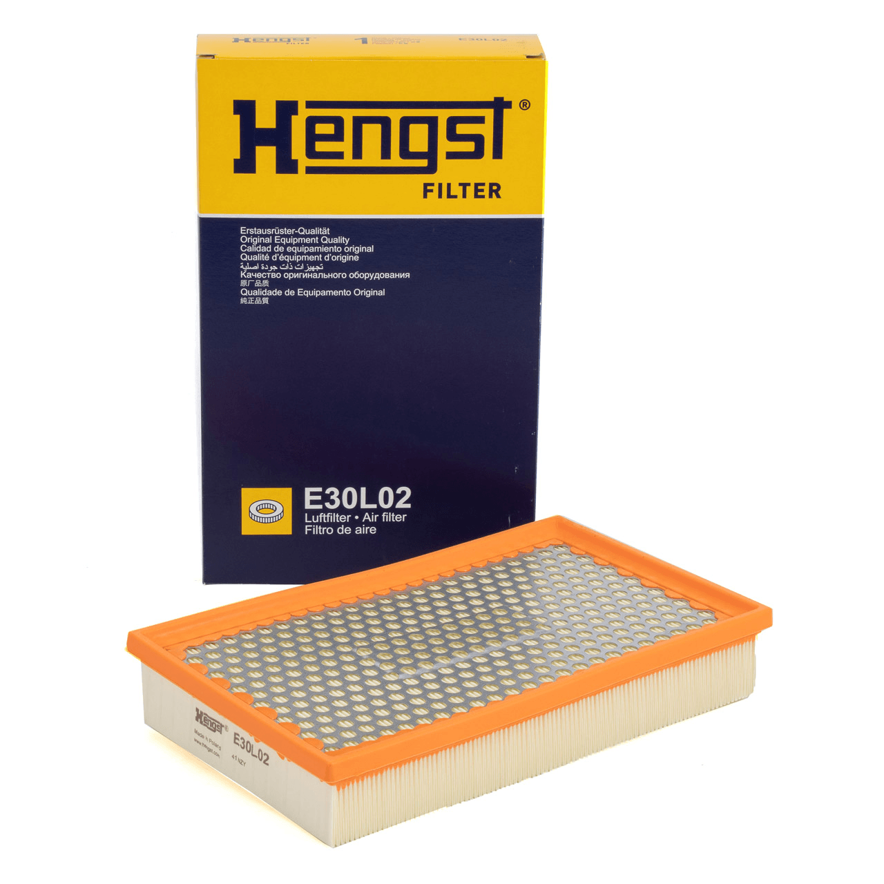 HENGST E30L02 | Mercedes W201 Kasa 190 D Hava Filtresi