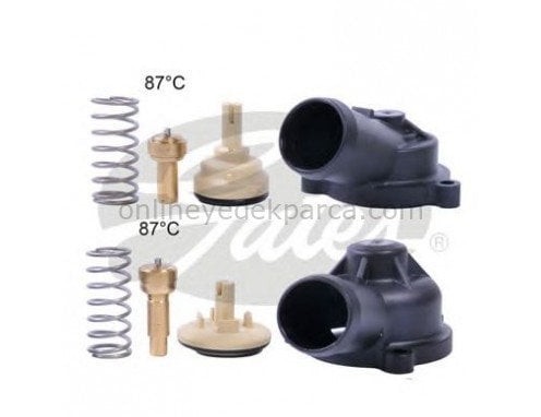 GATES TH700K1 | Volkswagen Passat 2006-2010 1.4TSI / 1.6FSI Çift Termostat Tamir Takımı