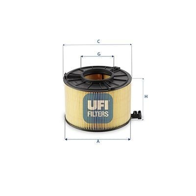 UFI 27.G10.00 | Hava Filtresi 2.0 TFSI A4 16-A5 17-2.0 TFSI Cvkb Dbpa Cvla Dkya