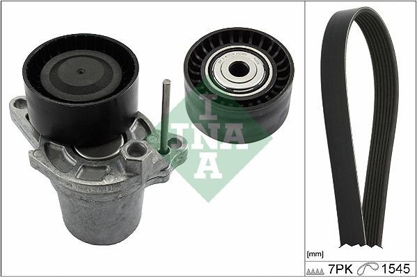 INA 529024810 | Mercedes W205 Kasa c200d V Kayış Gergi Kütük Seti
