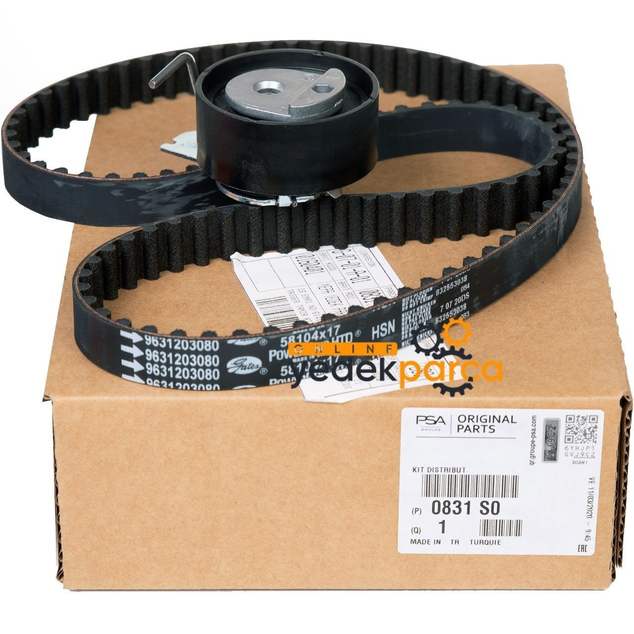 PSA 0831.S0 | Citroen C2 1.4 8 Valf Benzinli Triger Seti Orijinal
