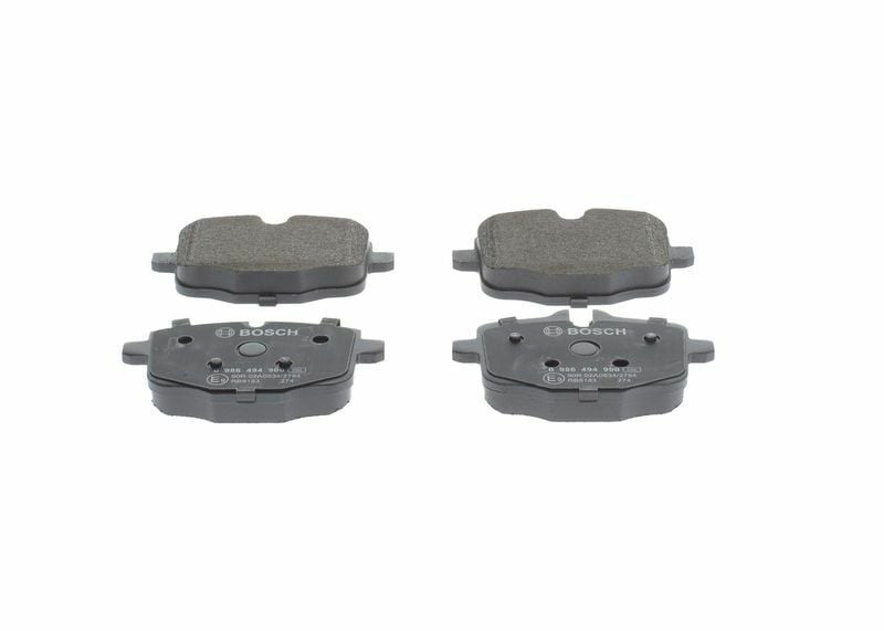 BOSCH 0986494900 | Fren Balata Arka 12-BMW 5S-F10-F11