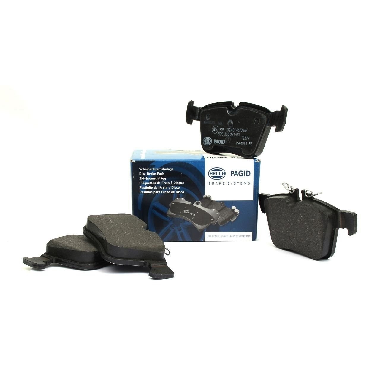 HELLA PAGİD 8DB355021-831 | Mercedes W205 Kasa C160 Arka Fren Balata Takımı