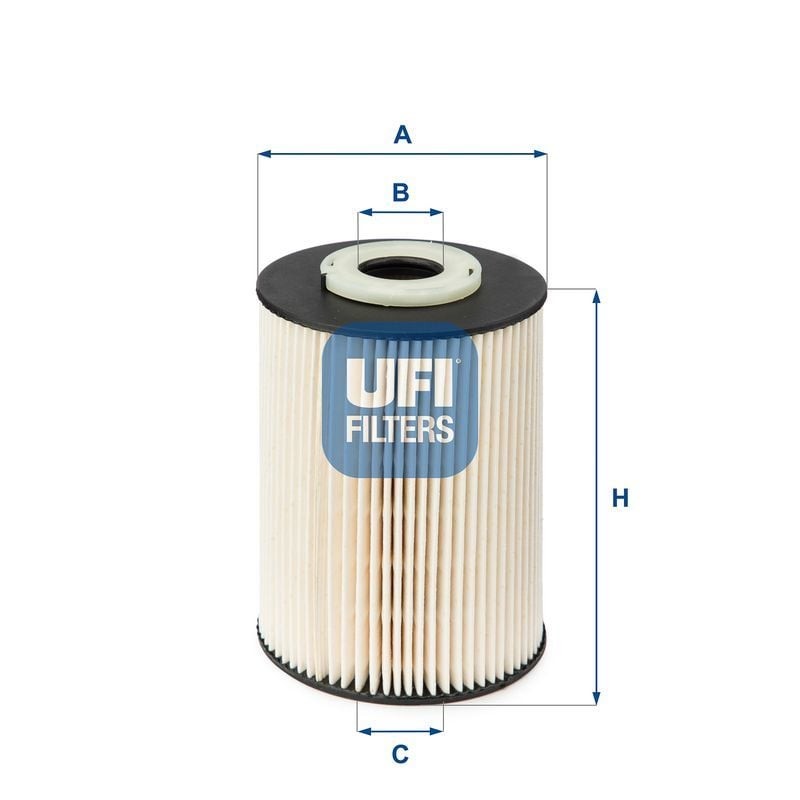 UFI 26.020.00 | Mazot Filtresi 07-Mondeo 2.0Tdci