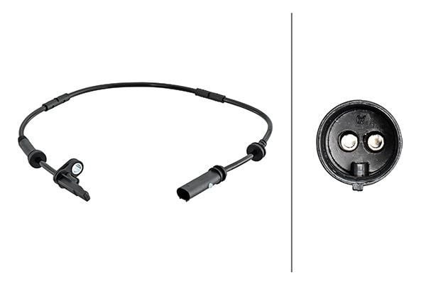 HELLA 6PU230048191 | Sensör ABS F-25 / 26 Arka