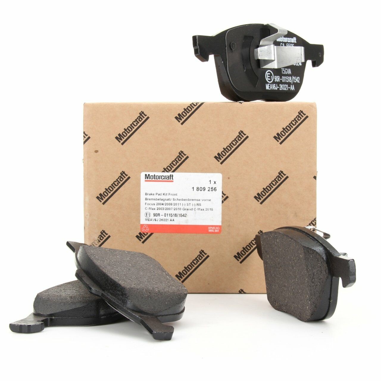FORD OTOSAN MEMV6J2K021A2A| Focus 2011-2014 Ön Fren Balata Takım