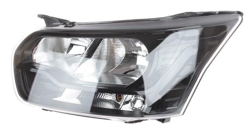 İTHAL GK3113W030BA | Ford V363 Transit 2014-2018 Siyah Zemin Sol Far Yan Sanayi