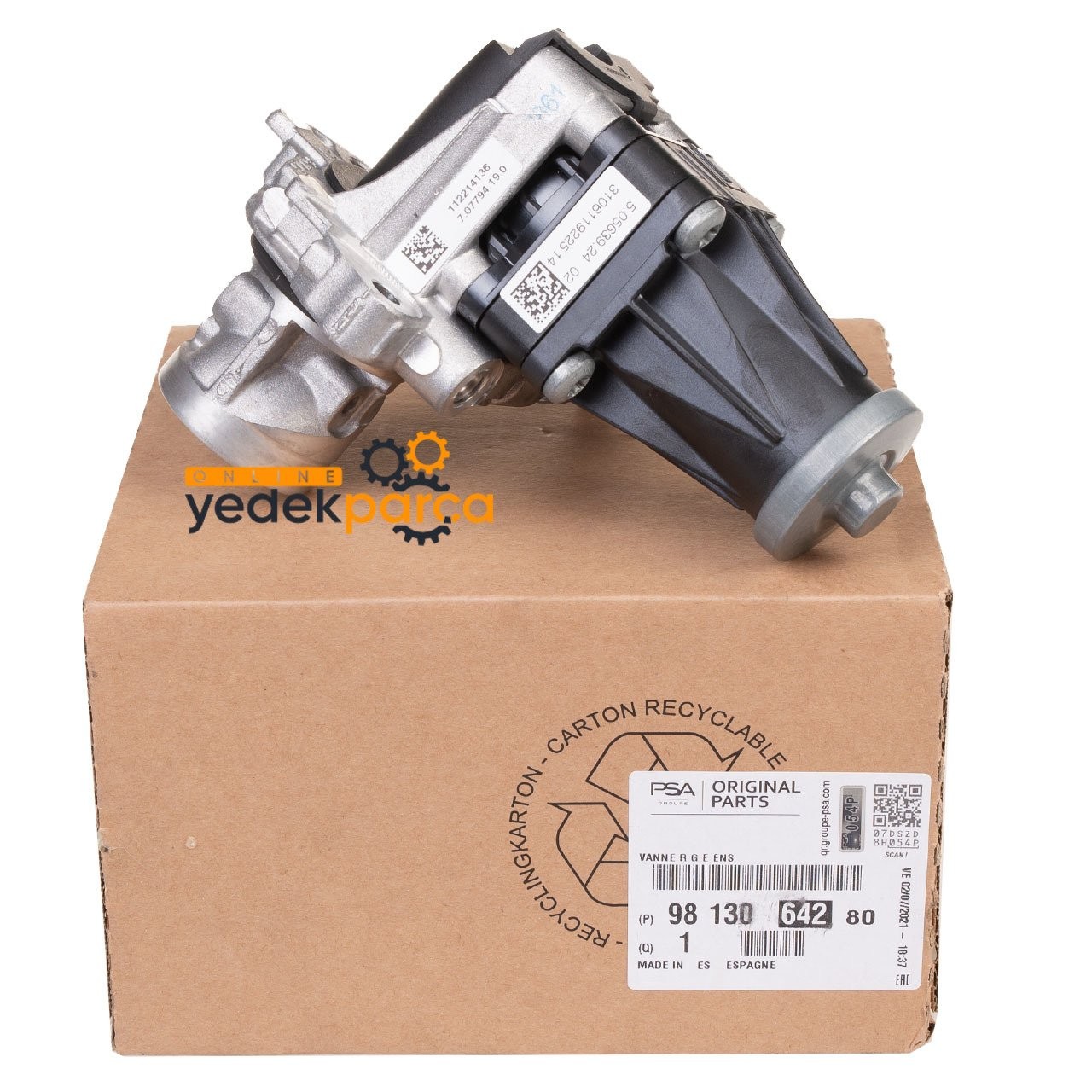 PSA 9829870080 | Citroen C3 1.5 Hdi Egr Valfi Orijinal
