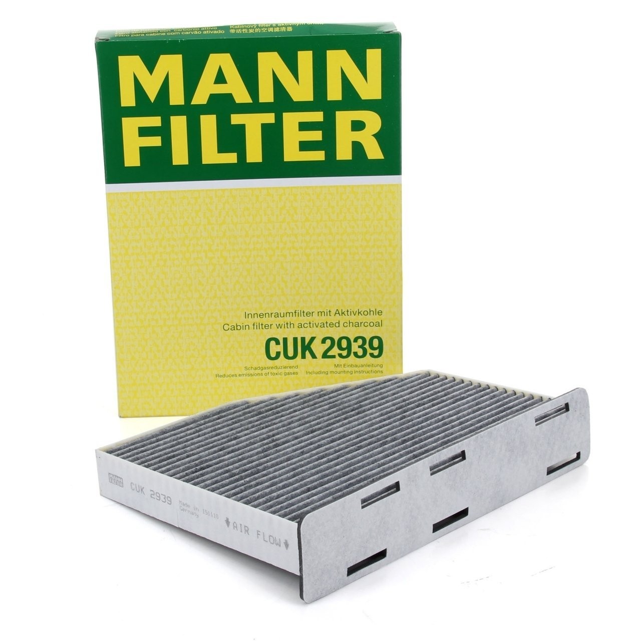 MANN CUK2939 | Audi Q3 Polen Filtresi Aktif Karbonlu