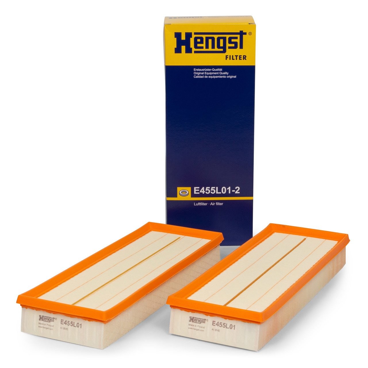 HENGST E455L01-2 | Mercedes W208 Kasa CLK 430 Hava Filtre Takımı