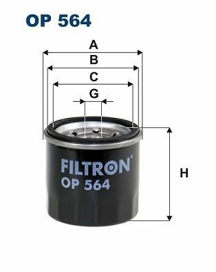 FILTRON OP564 | Yağ Filtresi 96-05 Swift 1.0İ
