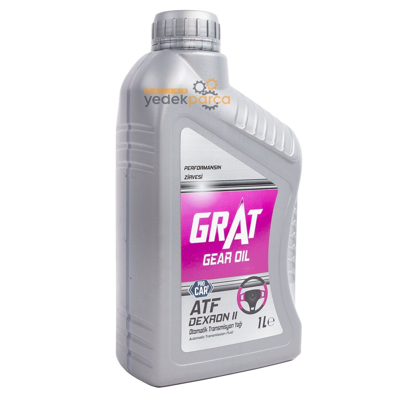 GRAT 600021 | ATF II Direksiyon Yağı 1 Litre Kırmızı Renk