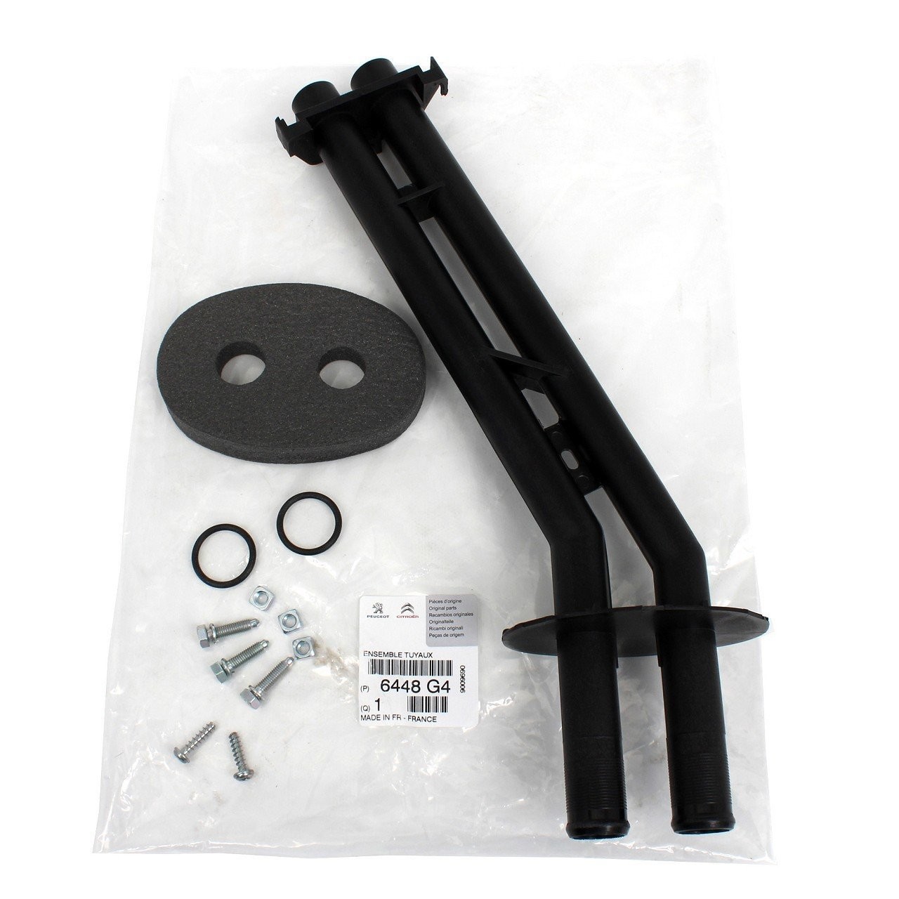 PSA 6448.G4 | Peugeot 206 1998-2012 Kalorifer Borusu Çiftli Orijinal