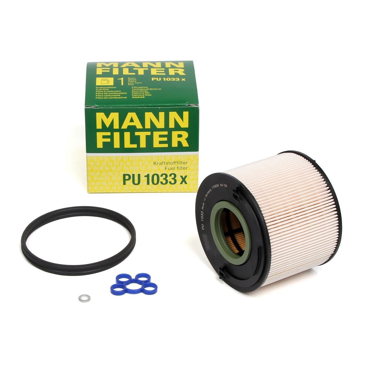 MANN PU1033X | Audi Q7 2006-2014 Model Arası 3.0 TDI Motor Yakıt Mazot Filtresi