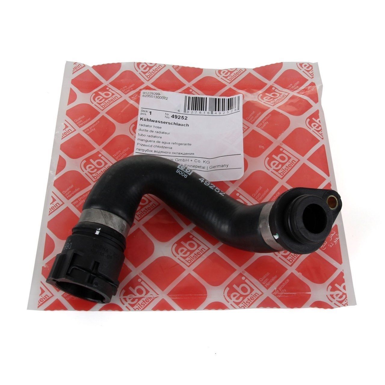 FEBI BILSTEIN 49252 | BILSTEIN / Bmw E87 Kasa 118i Termostat Hortumu