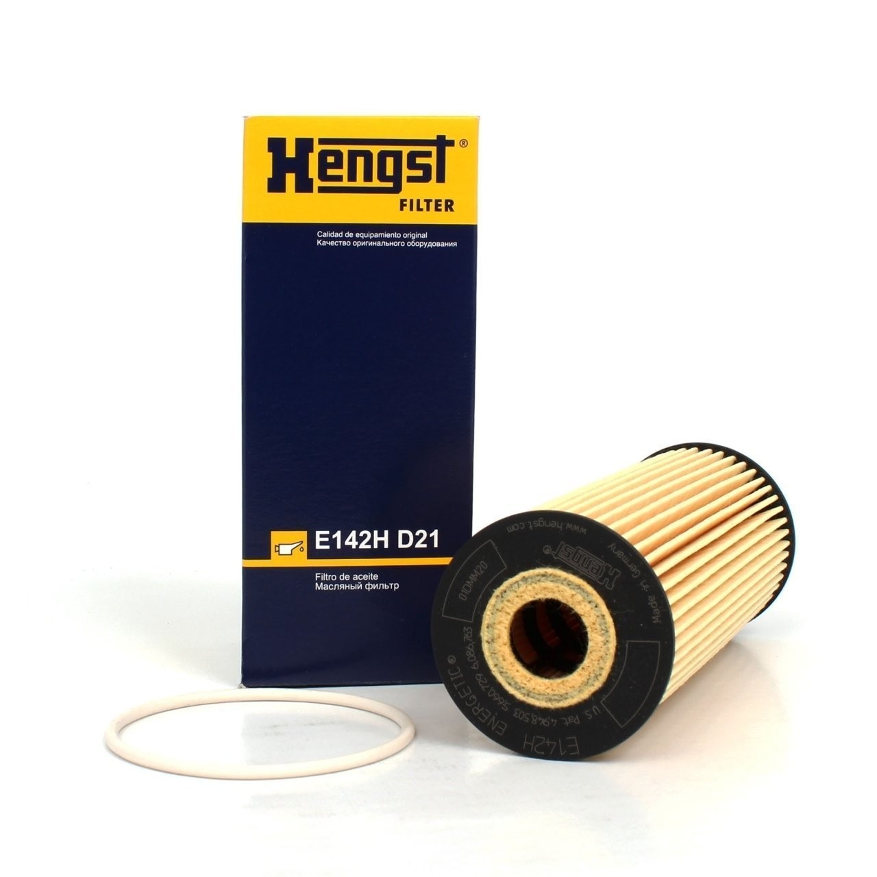 HENGST E142HD21 | Mercedes W203 Kasa C180 (2000-2002) Yağ Filtresi