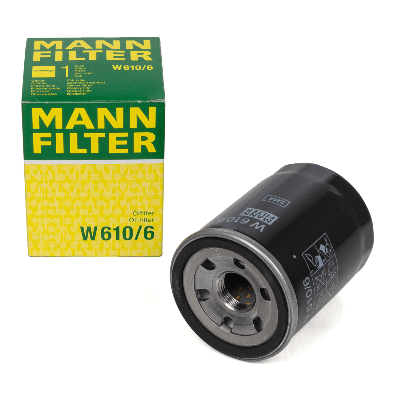 MANN W610-6 | Yağ Filtresi Accord-Civic-323-626