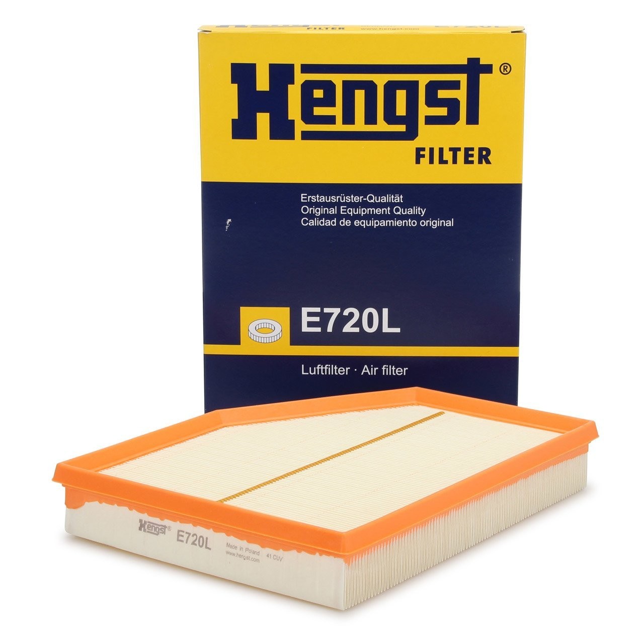 HENGST E720L | Bmw E60 Kasa 520i Hava Filtresi