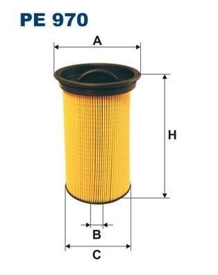 FILTRON PE970 | Mazot Filtresi 98-03 3-Seri (E46)