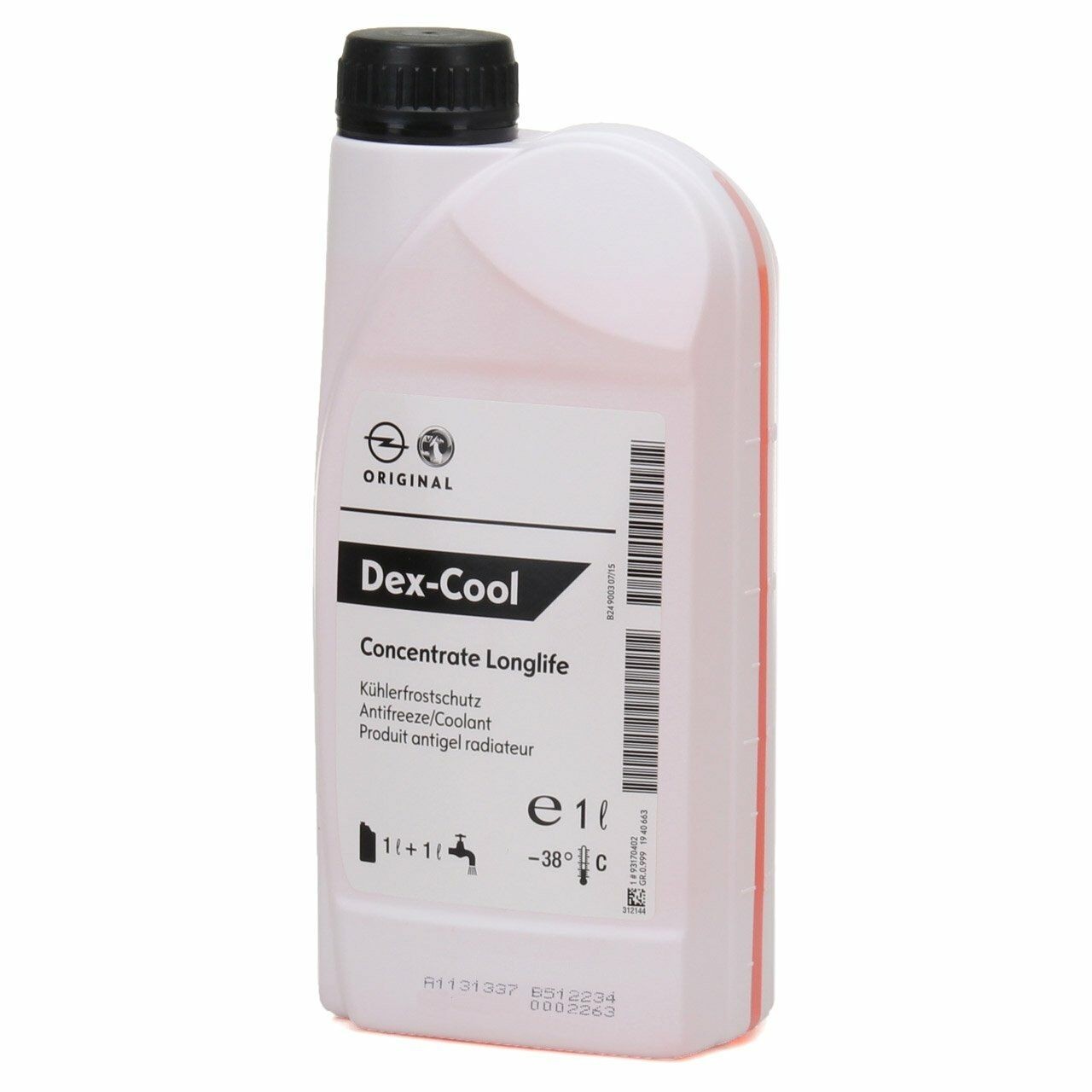 PSA 93170402 | Opel Kırmızı Organik 1 Litre Antifiriz