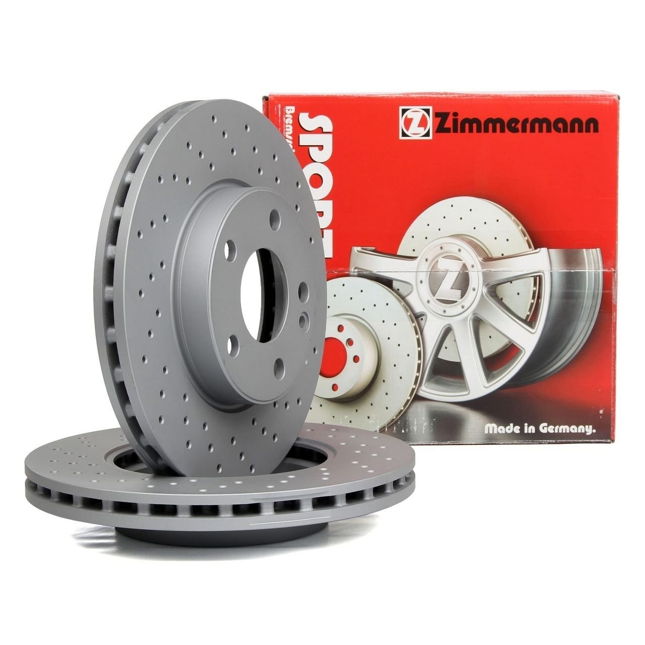 ZİMMERMAN 150.3497.52 | Bmw F30 Kasa 316i Ön Fren Disk Takım Delikli Tip Spor n Marka