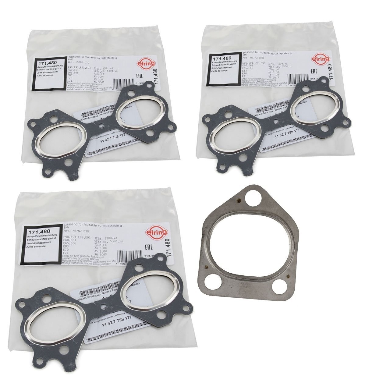Bmw E60 Kasa 525d-530d Eksoz Manifold Conta Seti