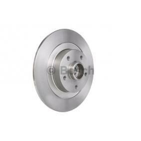 BOSCH 0986479445 | Renault Latitüde 2010-2015 1.5 dCi Arka Fren Disk Takımı Rulmanlı