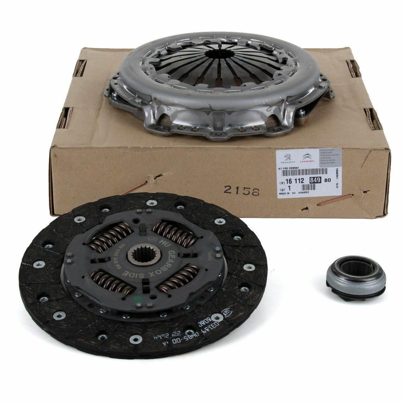 PSA 1611284980 | Citroen C3 A51 1.2 VTİ Benzinli Debriyaj Seti Orijinal