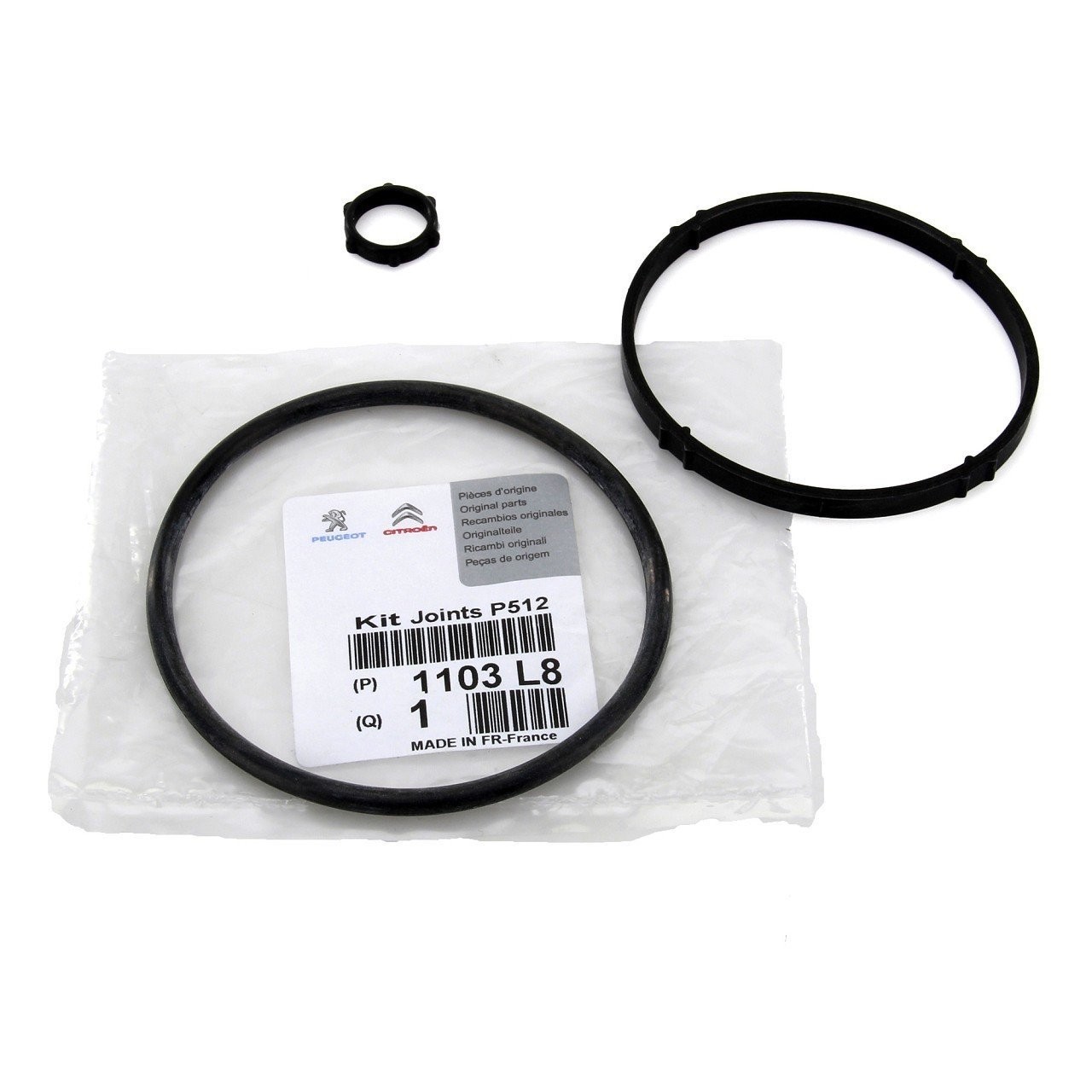 PSA 1103.L8 | Citroen C4 1.4 16Valf Benzinli Yağ Filtre Kütük Oring Takımı Orijinal