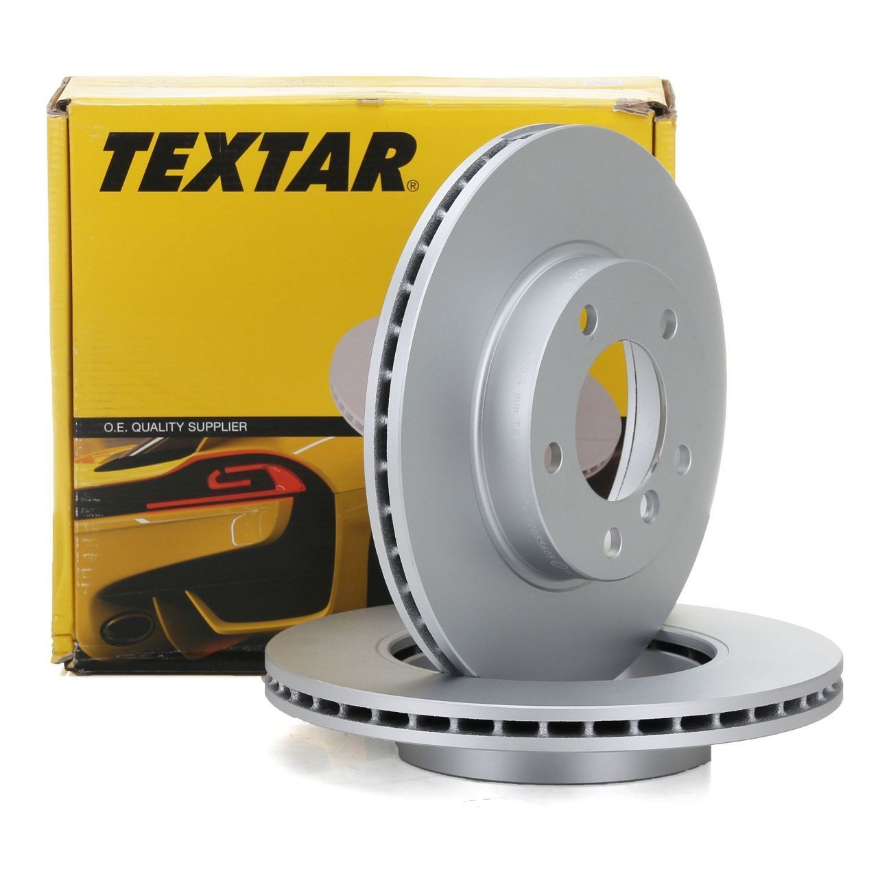 TEXTAR 92055605 | Bmw E46 Kasa 318d 318i Ön Fren Disk Takımı Hava Kanallı