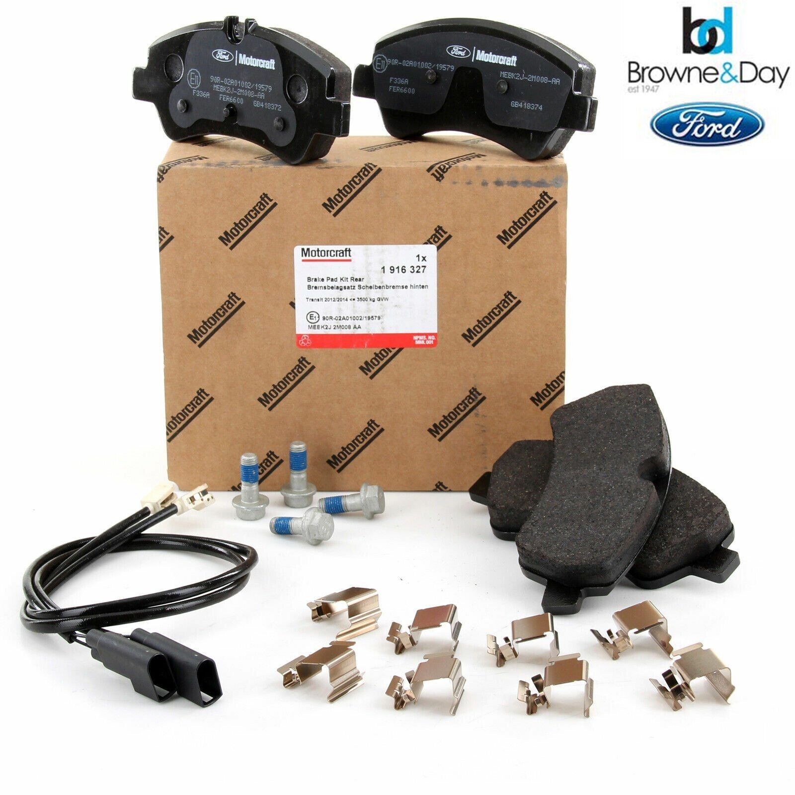 FORD OTOSAN MEMK2J 2M008 A1A| Transit 2014-2018 Arka Fren Balata Takımı