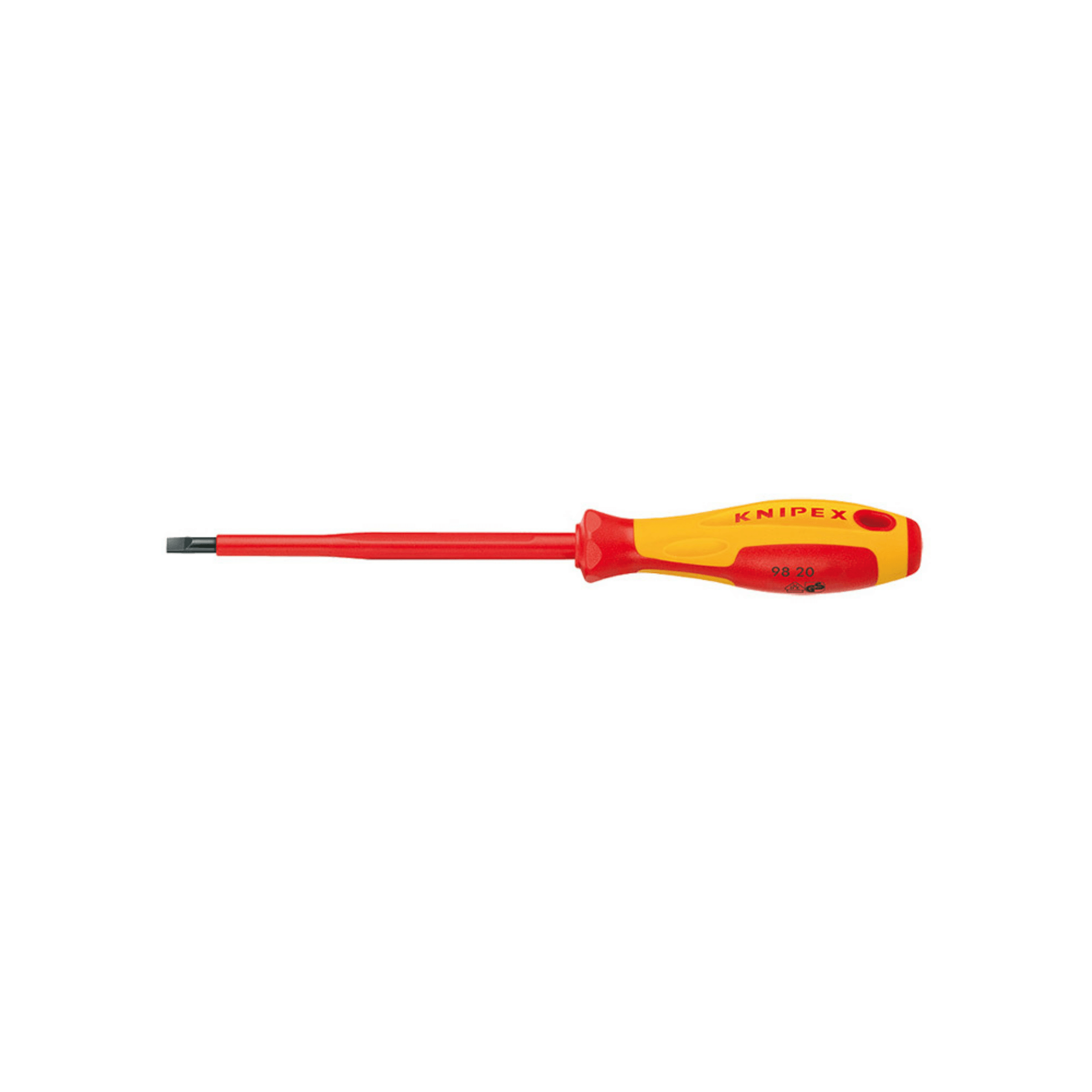 Knipex 98 20 35 3,5x100mm VDE İzoleli Düz Uçlu Tornavida