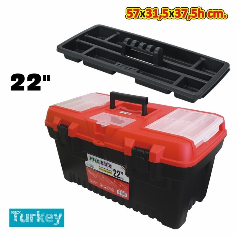 PROBOX PX05307 - 22" PLASTİK KİLİTLİ TAKIM ÇANTASI